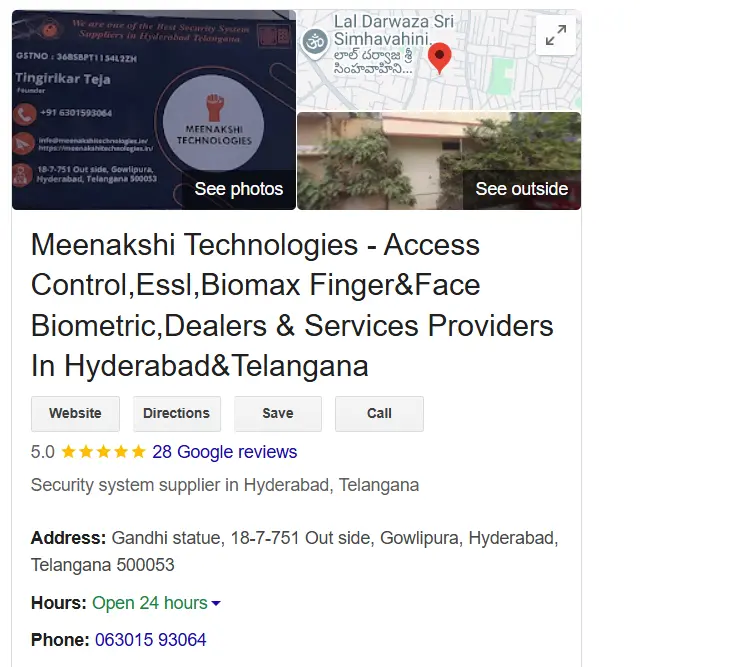 Biometric Delaers In Hyderabad